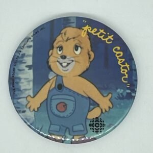 Petit Castor - Vintage 3” SRC button