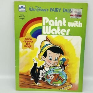 Disney Fairy Tales Paint With Water - Golden 1984