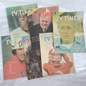 TV Times Vancouver Province - Lot of 6 issues from 1980-1981