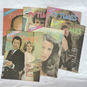 TV Times Vancouver Province - Lot of 6 issues from 1982-1983