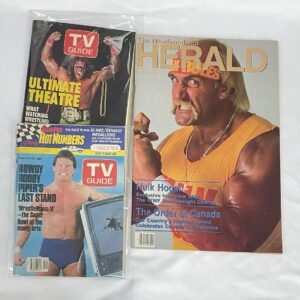 Wrestling - TV Magazine Lot of 3 issues from 1987-1990