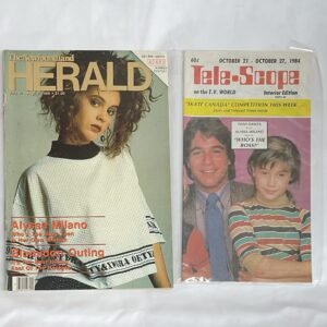 Who’s the Boss - TV Magazine Lot 1 - 2 issues from 1984-1988