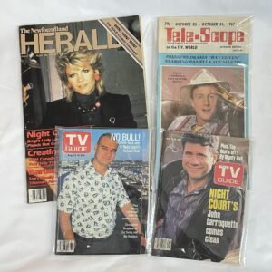 Night Court - TV Magazine Lot 1 - 4 issues from 1986-1988