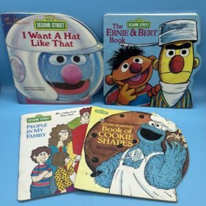 Sesame Street Golden Super Shape Book Lot