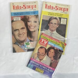 Newhart - TV Magazine Lot 1 - 3 issues from 1983-1989