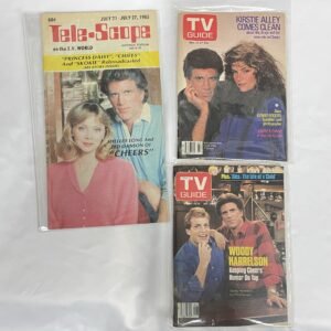 Cheers - TV Magazine Lot 2 - 3 issues from 1985-1987
