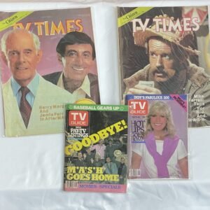 MASH - TV Magazine Lot  1 - 4 issues from 1982-1983