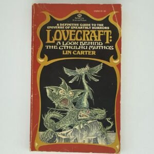 Lovecraft- A Look Behind the Cthulhu Mythos paperback by Lin Carter 1976