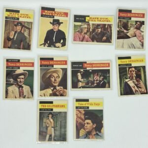Have Gun, Will Travel and other westerns 1958 Topps Trading Cards Lot of 10