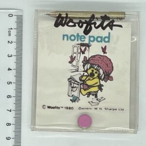 Woofits Mini Note Pad Set 1980