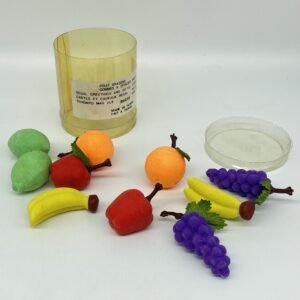 Vintage Scented Fruit Erasers 1980s