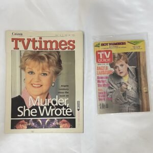 Murder She Wrote - TV Magazine Lot of 2 issues from 1986-1996