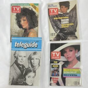 Dynasty - TV Magazine Lot 2 - 4 issues from 1981-1985