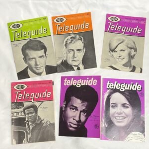 Ironside - TV Magazine Lot 1 - 6 issues from 1968-1973