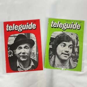 Chico and the Man - TV Magazine Lot of 2 issues from 1975