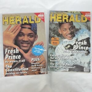 Fresh Prince of Bel-Air - TV Magazine Lot of 2 issues from 1991-1992