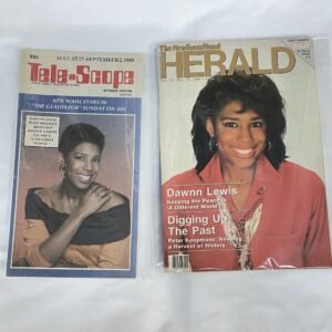 Different World - TV Magazine Lot of 2 issues from 1988-1989