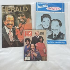 Jeffersons - TV Magazine Lot of 3 issues from 1978-1981