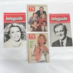 Real People - TV Magazine Lot of 4 issues from 1980-1982