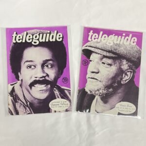 Sanford and Son - TV Magazine Lot of 2 issues from 1972-1973