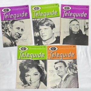 Peyton Place - TV Magazine Lot of 5 issues from 1968-1969