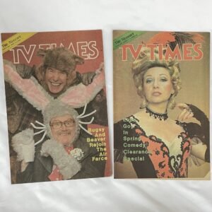 Royal Canadian Air Farce - Lot of 2 TV Magazines from 1982-1983