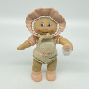 Cabbage Patch Kids - PVC Baby with Bottle and Bonnet Figure 1984