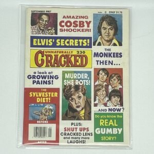 Cracked Magazine - #230 from Sept 1987
