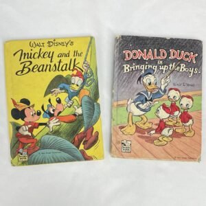 Mickey and the Beanstalk/Donald Duck Bringing Up the Boys 1948 books