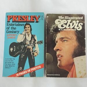 Elvis Presley book lot of 2 from 1977