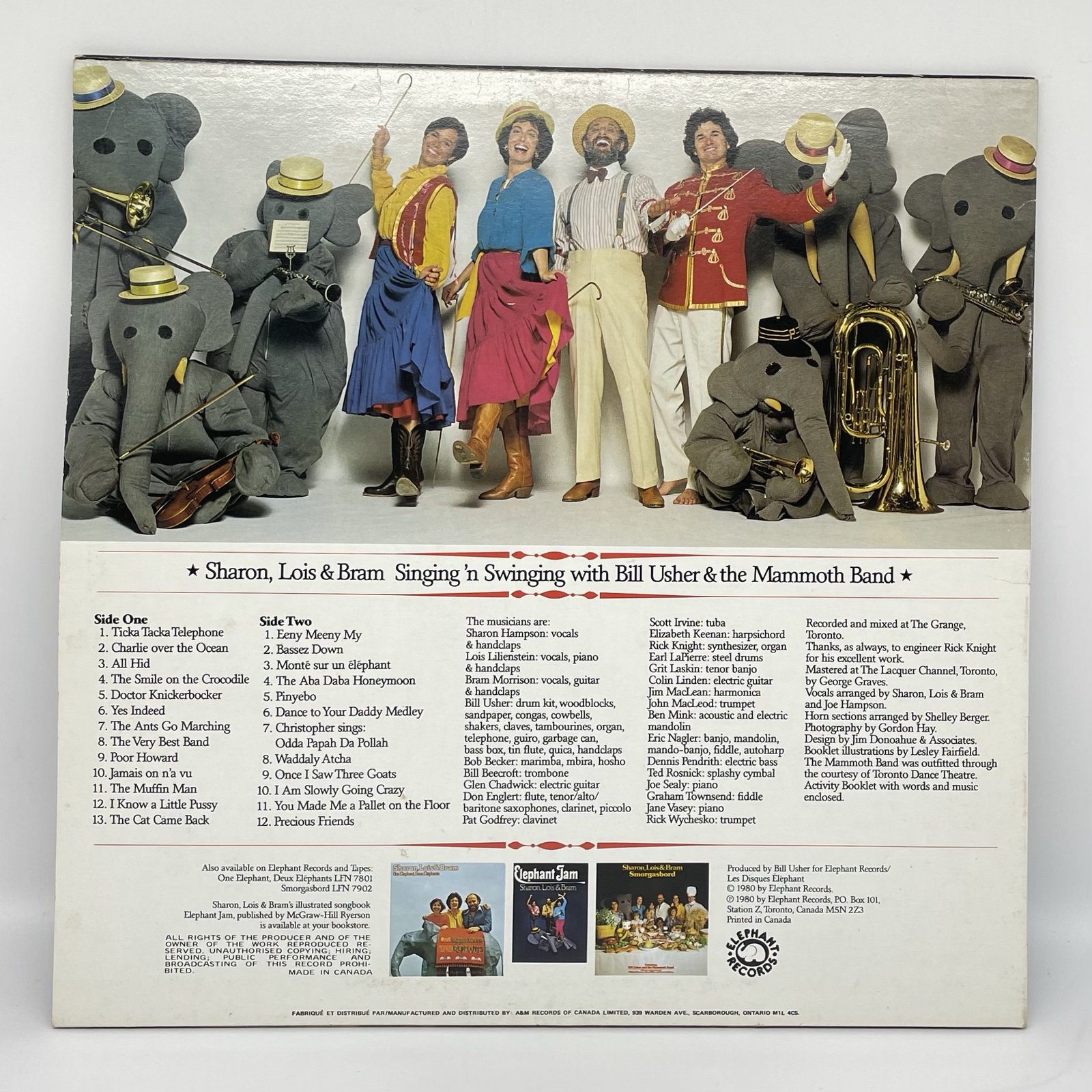 Sharon Lois and Bram - Lot of 3 LPs from 1978-1980 - Image 2