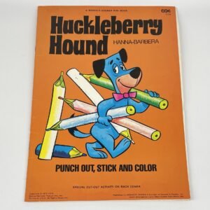 Huckleberry Hound Sticker Fun Book 1974