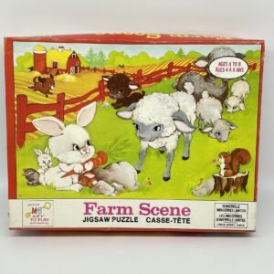 Farm Scene 4493-1 Jigsaw Puzzle 1974
