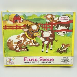 Farm Scene 4493-3 Jigsaw Puzzle 1974