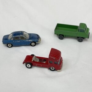 Husky lot of three 1:64 die-cast vehicles 1960s