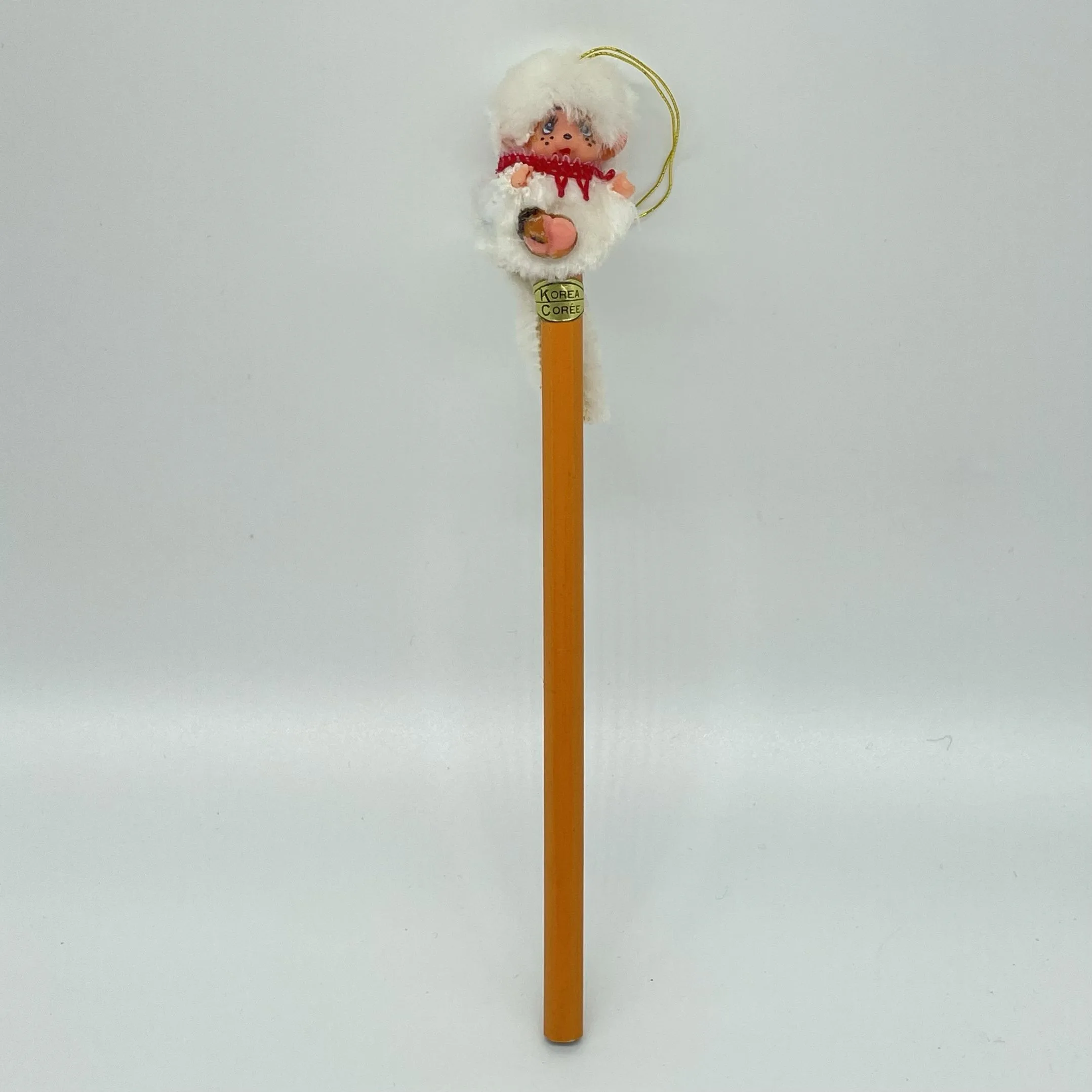 Monchhichi Pencil With Topper (white) - Image 2