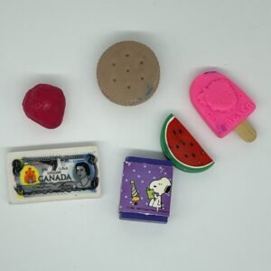 Vintage Novelty Erasers Lot 2