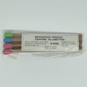 Vintage Matchstick Pencils 1980s