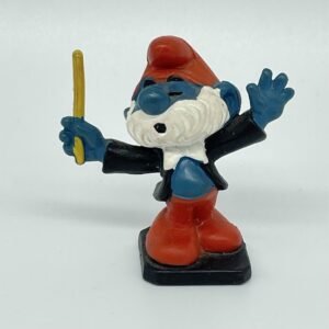 Smurfs - Vintage Conductor Papa Smurf Figurine #20092