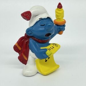 Smurfs - Vintage Christmas Caroler Smurf Figurine #51905