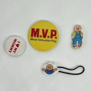 Cabbage Patch Kids - Vintage Button/Pin Lot 1