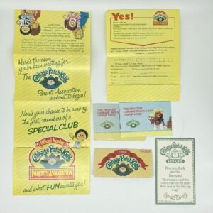 Cabbage Patch Kids Lot of 1980s inserts