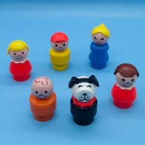 Fisher Price Little People Family Figures - all plastic lot 2