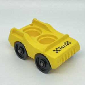 Fisher Price Little People 1980s 2-Seat Taxi