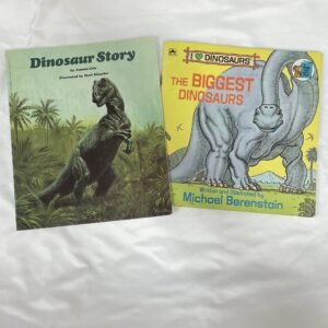 Dinosaur Picturebook Lot 1980s