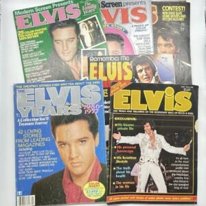 Elvis Presley 1970s Magazine Lot