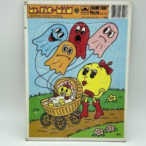 Ms. Pac-Man Frame Tray Puzzle 1982