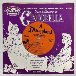 Cinderella- Songs From the Disney Movie Soundtrack 1972