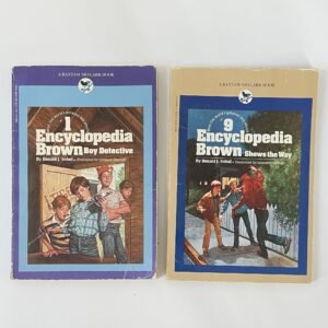 Encyclopedia Brown Book Lot 1 from 1980s