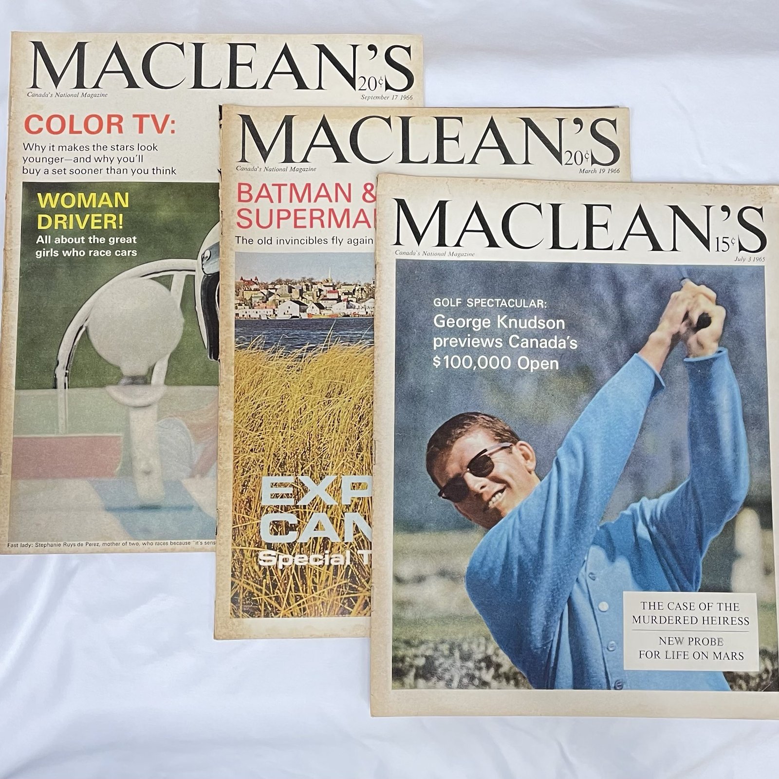 Maclean's Magazine - 1960s Lot of 7 issues from 1965-1968 - Image 2